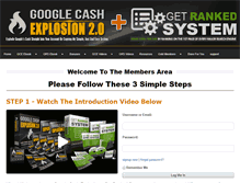 Tablet Screenshot of gocashexplosion.com